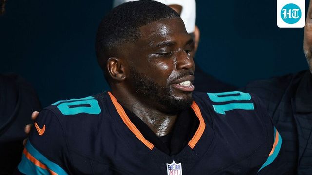 Tyreek Hill injury update: Horrific update on Dolphins star’s dislocated knee revealed