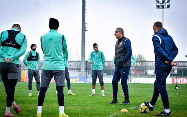 Ботев Пловдив с последна тренировка преди мача с Черно море