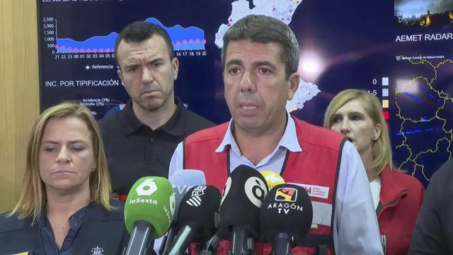 Mazón pedirá 5.000 militares más para las tareas de emergencia en Valencia