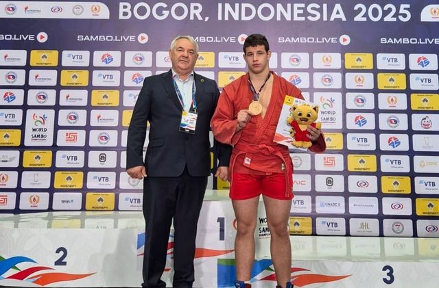 Stanislav Iuhnevici și-a apărat medalia de bronz la Campionatul Mondial de sambo