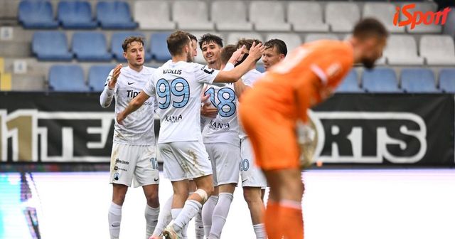 Liberec - Karviná 6:0. Kontroverzní gól Krollise, Slovan se bavil. Traore byl vyloučen