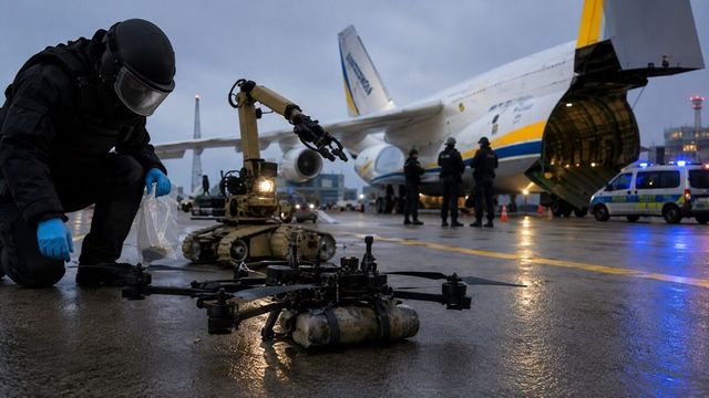 Germania a acuzat direct Rusia de organizarea atacului cu drone asupra Aeroportului Leipzig