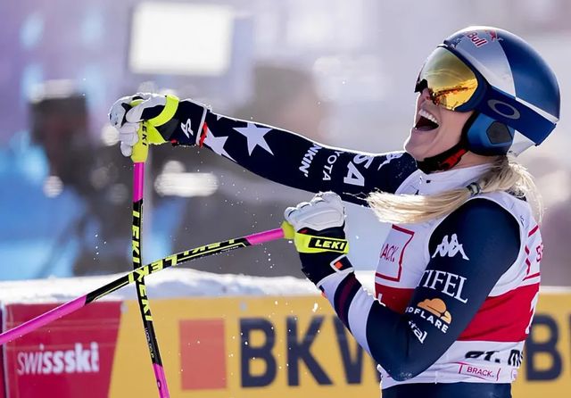 Lindsey Vonn reescribe la historia a los 41 años