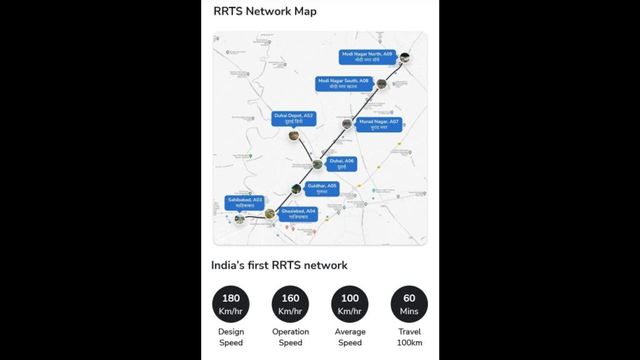 RRTS Connect App Rolls Out New Features for Live Tracking of Namo Bharat Trains, Last-mile Transport Details