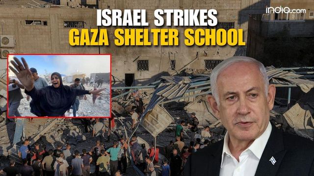 Israeli Airstrike Kills 29 People At School-Turned-Shelter Near Khan Yunis In Southern Gaza