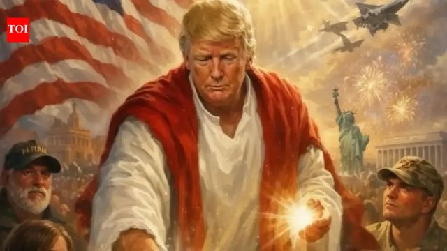 Trump deletes Jesus post of himself after outcry