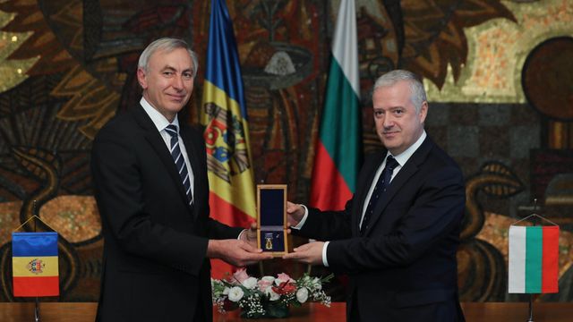 Ambasadorul Republicii Moldova în Bulgaria a fost decorat cu cea mai mare distincție acordată de Ministerul bulgar de Externe