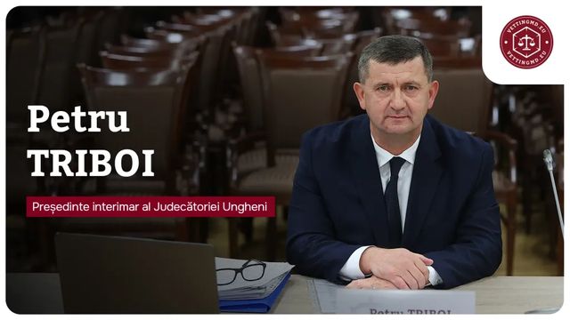 Președintele interimar al Judecătoriei Ungheni, Petru Triboi, nu…