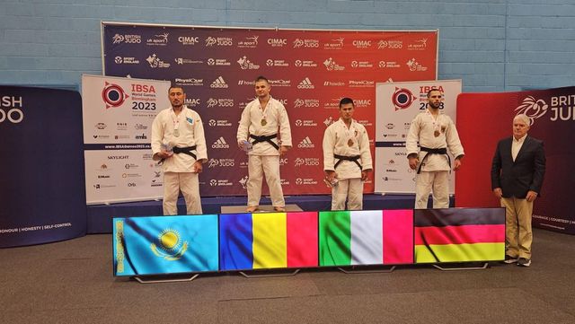Alexandru Bologa a câștigat titlul mondial la judo pentru nevăzători