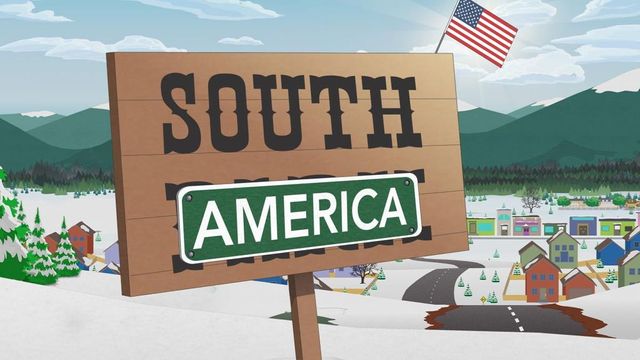 Celebrul serial de satiră South Park îl ia din nou peste picior pe Donald Trump și anunță că își schimbă numele în „South America”