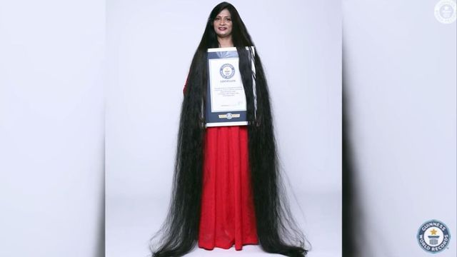 Woman From Uttar Pradesh Sets Guinness World Record For Longest Hair