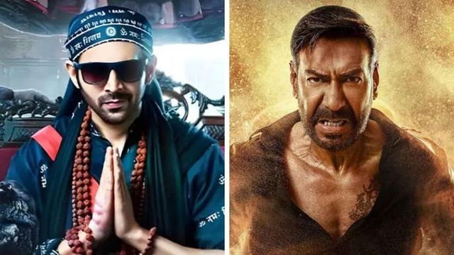 Bhool Bhulaiyaa 3 vs Singham Again: Delhi-UP choose Kartik Aaryan over Ajay Devgn?