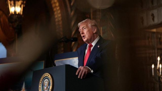 Trump anuncia la construcción de un nuevo tipo de buques de guerra que llevarán su nombre