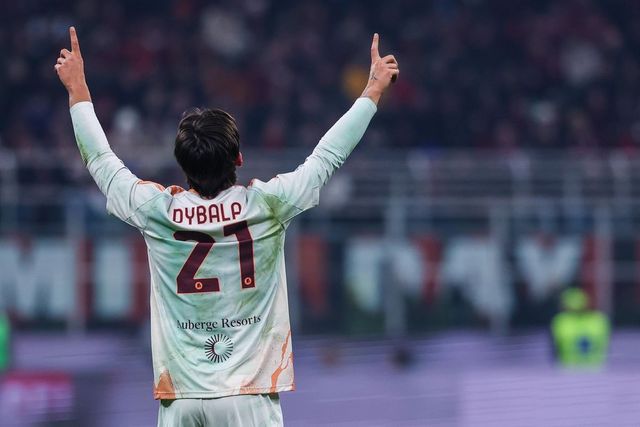 Milan-Roma 1-1, Dybala risponde a Reijnders