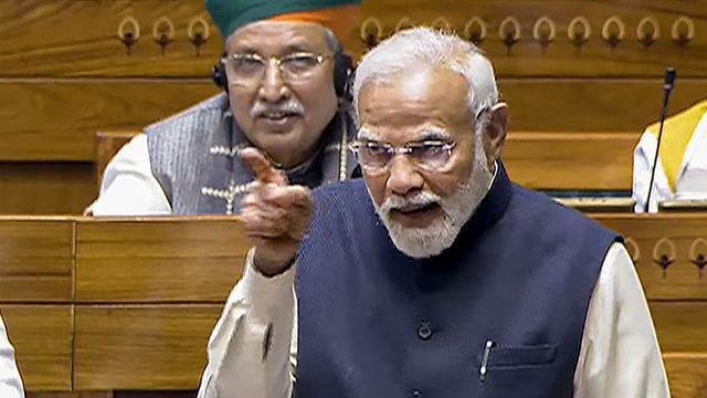 PM Narendra Modi addresses Lok Sabha on Maha Kumbh's success in Prayagraj