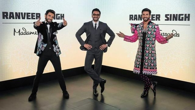 Ranveer Singh launches new Madame Tussauds figures