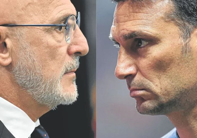 Luis de la Fuente y Lionel Scaloni, los dos entrenadores con pasado sevillista que miran a la final del Mundial con España y Argentina
