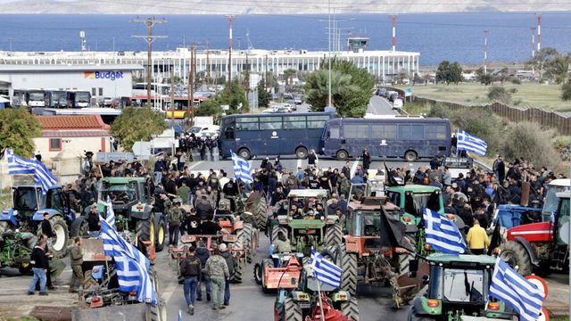 Протестите на гръцките фермери блокираха и границата ни с Турция