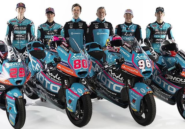 El CFMoto Aspar Team, a por los títulos de la mano de Mapfre