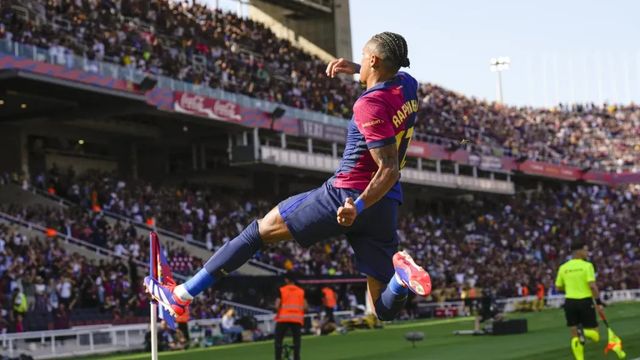 El Barça se da un festín antes del parón