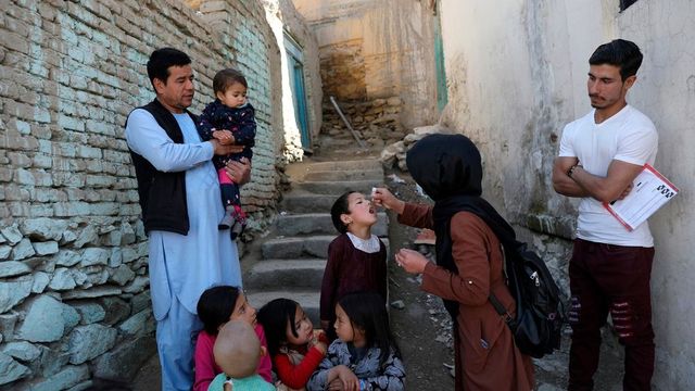 Taliban suspends polio vaccination campaigns in Afghanistan, says UN