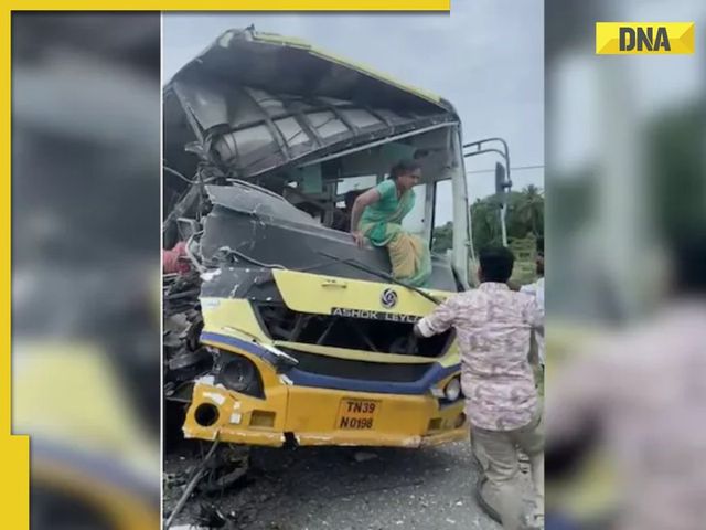 7 feared dead, 40 injured in head-on collision between two buses in Tamil Nadu