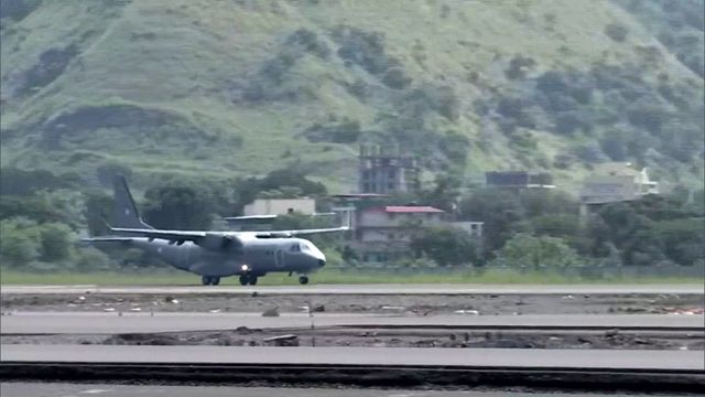 Trial flight lands at Navi Mumbai airport