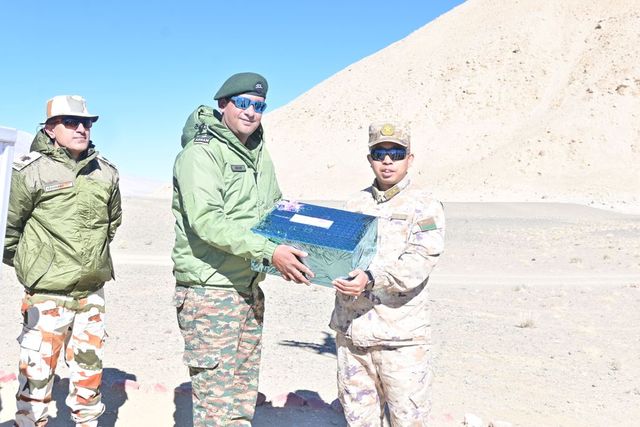 Indian, Chinese Troops Exchange Diwali Sweets After Border Disengagement