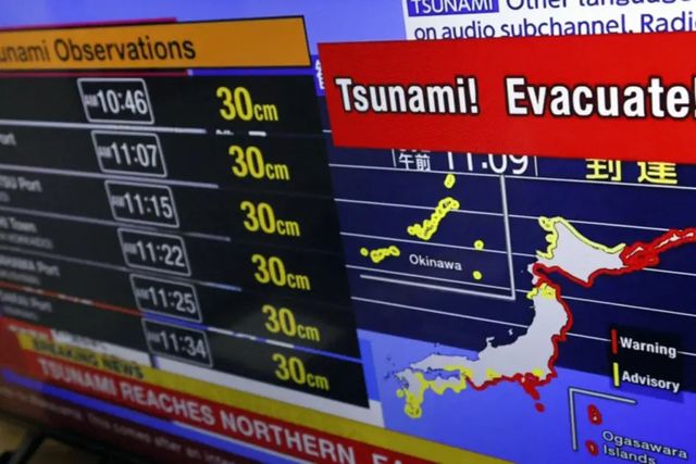 Alertă de tsunami în nordul Japoniei
