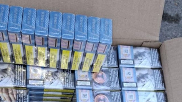 Гранични полицаи задържаха камион с 30 000 кутии контрабандни цигари при Видин