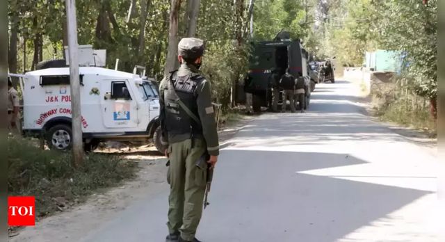 Encounter breaks out between security forces, militants in J&K's Baramulla, one suspect apprehended