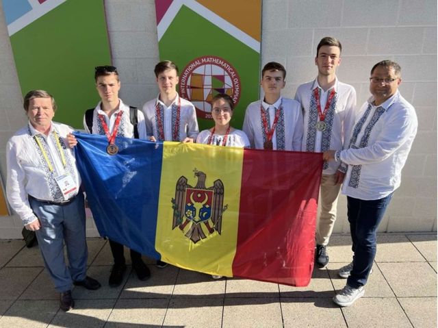 Republica Moldova a obținut o medalie de argint, două medalii de bronz și două mențiuni de onoare la Olimpiada Internațională de Matematică