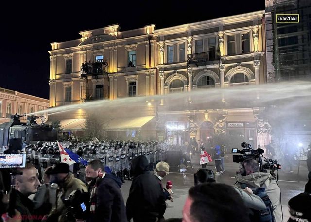 Autoritățile georgiene, acuzate de folosirea unei arme chimice din Primul Război Mondial împotriva protestatarilor