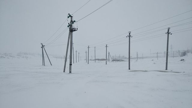 Vântul puternic și ninsoarea au produs deconectări la rețelele electrice în 59 de localități