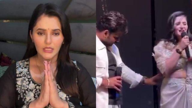 Anjali Raghav bashes Pawan Singh for inappropriately touching her waist, announces exit from Bhojpuri industry: Watch