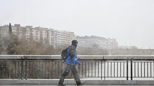 El fin de semana trae lluvias, mucho frío y nieve en la Comunitat Valenciana
