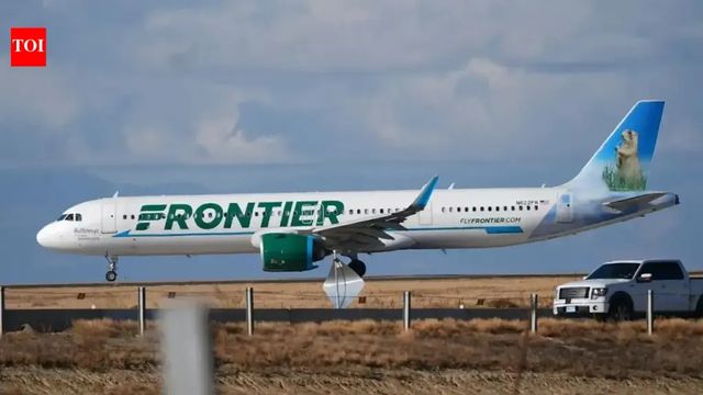 Plane hits pedestrian during takeoff at Denver airport