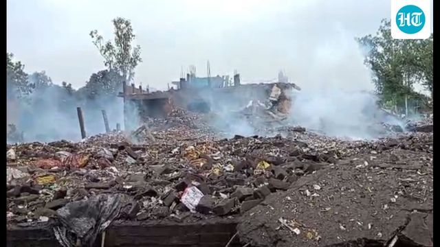 Five dead, over 20 injured in Kaushambi cracker factory blast