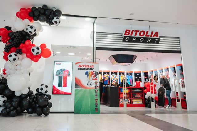 BITOLIA SPORT, magazinul de echipamente sportive, s-a deschis în Băneasa Shopping City, Galeria Feeria, pentru pasionații sportului
