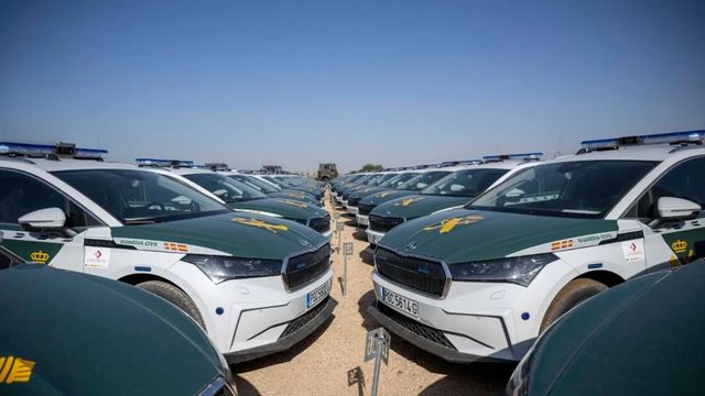 Así son los nuevos coches eléctricos de la Guardia Civil