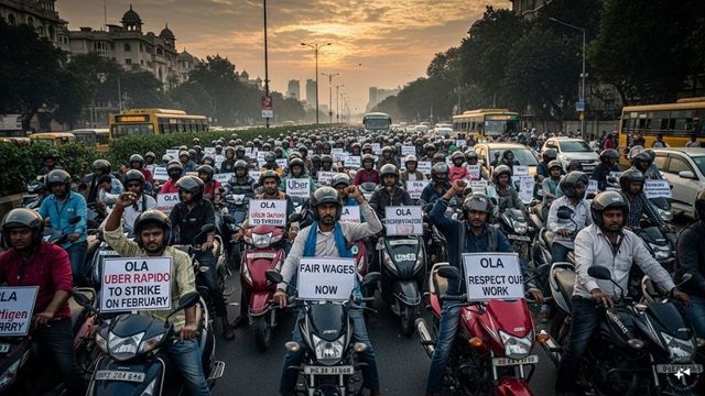 Ola, Uber, Rapido rides to face disruption on Feb 7 as drivers call for nationwide strike