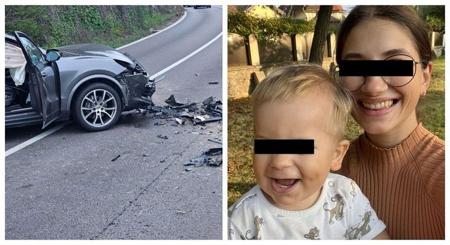 Momentul accidentului de pe Valea Oltului, în care o tânără însărcinată a murit la doar 23 de ani