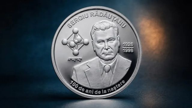 BNM lansează o monedă comemorativă dedicată lui Sergiu Rădăuțanu