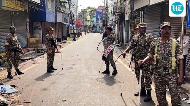 Odisha: Security Heightened, Internet Shut After Violent Clashes During Durga Idol Immersion In Cuttack