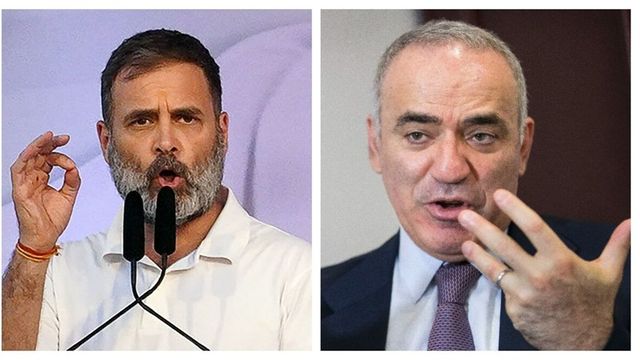 Garry Kasparov clarifies 'little joke' on Rahul Gandhi