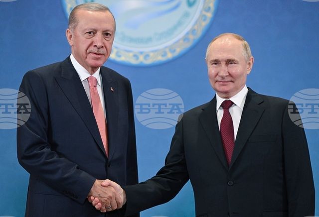 Путин и Ердоган обсъдиха преговорите за Украйна