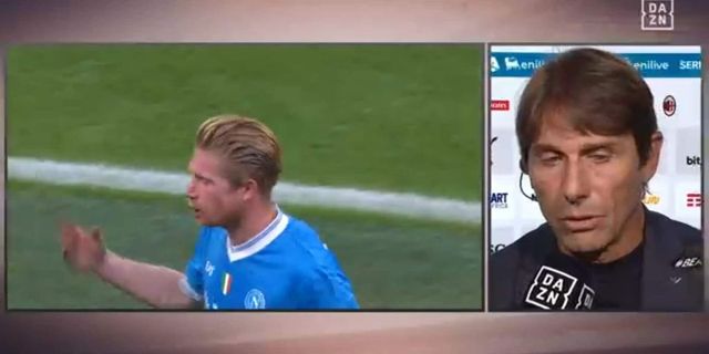 Conte 'De Bruyne? Spero contrariato per risultato'