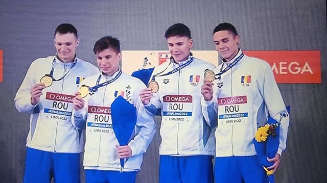 Prima medalie pentru România la Mondialul de înot, de juniori din Peru - argint la 400 m liber