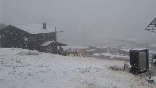 Lapoviță în zona Bâlea Lac