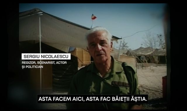 Videoclip de promovare a cărții lui Ciucă, cu imagini din Afganistan și Irak